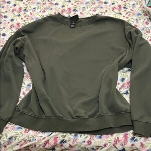 H&M Olive Green Long Sleeve Tee